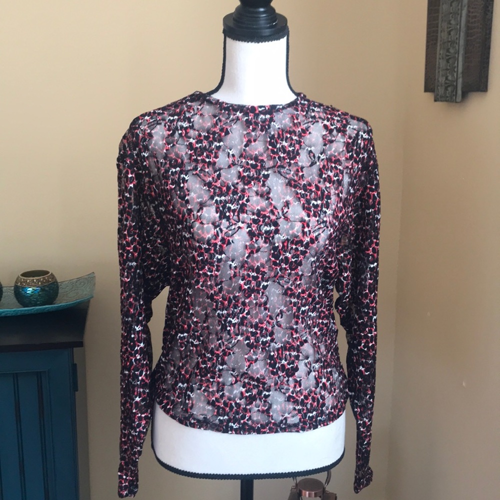 ZARA See-Through Top